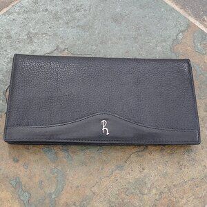 New Roberto Mocali Black Leather Wallet